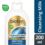Bioten Γαλάκτωμα Καθαρισμού Hyaluronic Gold 200ml