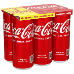 Coca-Cola 330ml 5+1τεμ
