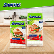 Sanitas Χάρτινες Σακούλες Τροφίμων Μικρές 12x19,5cm, 30τεμ