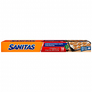 Sanitas Αντικολλητικό Χαρτί Ψησίματος Κομμένα 18 Φύλλα (2,9 τ.μ.)