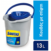 Sanitas Κουβάς Με Στίφτη 13lt