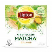 Lipton Τσάι Green Matcha Ginger 20 φακελάκια