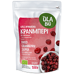 Ola Bio Cranberry Super Ολόκληροι Καρποί 100gr