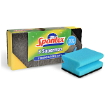 Spontex Supermax Ανατομικό Σφουγγάρι 3τεμ.