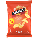 Tsakiris Chips Αλάτι 70gr ΠΤΛ 1€