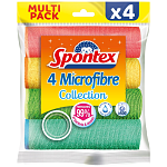 Spontex Πανάκια Mικροϊνών Multipack 4τεμ
