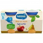 Nestle Φρουτογευματάκι Μήλο & Αχλάδι 2x125gr