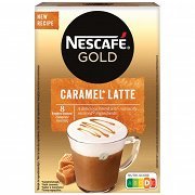Nescafe Gold Latte Caramel 8 φακελάκια x 17gr