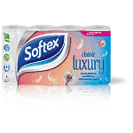 Softex Classic Luxury Χαρτί Υγείας 4 Φύλλων 8αρι 0,720kg