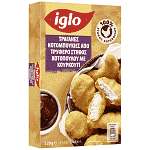 Iglo Κοτομπουκιές Φιλέτο Στήθος Κοτόπουλο Κατεψυγμένο 220gr