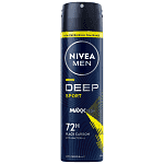 Nivea Men Αποσμητικό Σώματος Deep Sport Σπρέυ 50ml