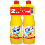 Topine Ultra Gel Χλώριο Άρωμα Λεμόνι 1250ml 2τεμ