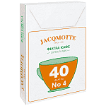 Jacqmotte Φίλτρα Καφέ Νο4 40τεμ
