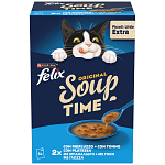 Felix Soups Μπακαλιάρο Τόνο Γλώσσα 6x48gr