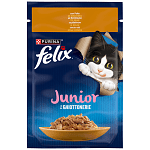 Felix Agail Junior Τροφή Γάτας Κοτόπουλο 85gr