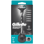Gillette Mach3 Δώρο 6 Ανταλλακτικά Λαβή & Stand