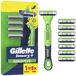 Gillette Sensor 3 Sensitive Δώρο 8 Ανταλλακτικά Λαβή