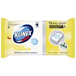 Klinex Υγρά Πανάκια Πατώματος Λεμόνι 15τεμ