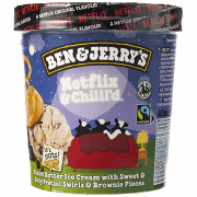 Ben & Jerry's Παγωτό Netflix & Chill'D 404gr (465ml)
