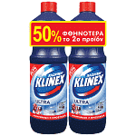 Klinex ΧΛΩΡΙΝΗ Ultra Protect Παχύρρευστη Regular 2x1250ml Το 2ο 50%