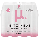 Mitsikeli Φυσικό Μεταλλικό Νερό 12x500ml