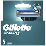 Gillette Mach3 Ξυραφάκια Ανταλλακτικά 5τεμ