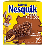 Nesquik Μπάρες Δημητριακών Maxi Choco Cereal 6x25gr