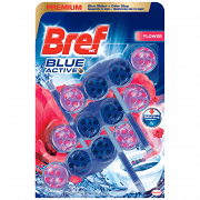Bref WC Block Blue Active Floral Trio 3x50gr