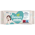 Pampers Soft & Clean Μωρομάντηλα 60τεμ