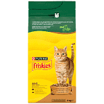 Friskies Ξηρά Τροφή Για Γάτες Adult Κοτόπουλο Γαλοπούλα & Ελιές 2kg