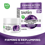 Bioten Lift Advance Κρέμα Προσώπου 55+ 50ml