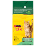 Friskies Ξηρά Τροφή Για Γάτες Indoor Κουνέλι, Κοτόπουλο & Λαχανικά 2kg