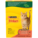 Friskies Ξηρή Τροφή Γάτας Κοτόπουλο Λαχανικών 400gr