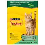 Friskies Ξηρά Τροφή Για Γάτες Κουνέλι , Κοτόπουλο & Λαχανικά 400gr
