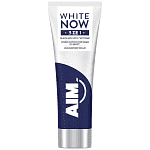 Aim Οδοντόκρεμα White Now 3 In 1 2x75ml