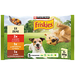 Friskies Adult Υγρή Τροφή Σκύλου Βοδινό Κοτόπουλο Αρνί 4x85gr