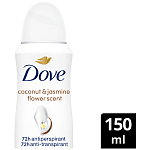 Dove Αποσμητικό Σωμ. Spray Advanced Care Coconut 150ml
