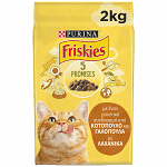 Friskies Ξηρά Τροφή Για Γάτες Adult Κοτόπουλο Γαλοπούλα & Ελιές 2kg