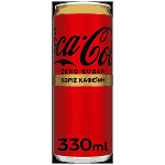 Coca Cola Zero Χωρίς Καφείνη Τεμάχιο 330ml