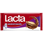 Lacta Sandwich Biscotto Σοκολάτα Γάλακτος 87gr