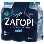 Ζαγόρι Φυσικό Μεταλλικό Νερό Go Green 6x330ml