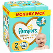 Pampers Premium Care N.2 (4-8g) 224τεμ