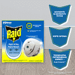 Raid Night & Day Εντoμοαπωθητικό Για Μύγες & Κουνούπια Σετ