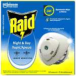Raid Night & Day Εντoμοαπωθητικό Για Μύγες & Κουνούπια Σετ