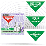 Baygon Υγρό Ανταλλακτικό Λεβάντα 2x27ml 90 Νύχτες