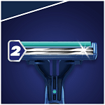 Gillette Blue IΙ Plus Slalom Ξυραφάκια μιας Χρήσης 5τεμ