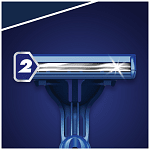 Gillette Blue II Slalom Ξυραφάκια Μιας Χρήσης με Κινούμενη Κεφαλή 5τεμ