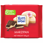 Ritter Sport Σοκολάτα Dark Chocolate Marzipan 100gr