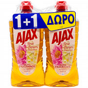 Ajax Fete Des Fleurs Υγρό Καθαριστικό Νούφαρο & Βανίλια 1L (1+1 Δώρο)