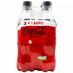 Coca-Cola Zero 500ml 3+1 Δώρο